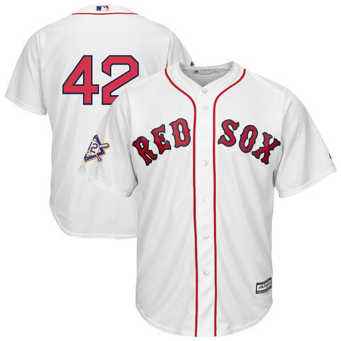 Boston Red Sox Majestic 2018 Jackie Robinson Day Official Cool Base Jersey