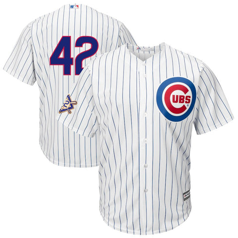 Chicago Cubs Majestic 2018 Jackie Robinson Day Official Cool Base Jersey