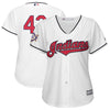 Cleveland Indians Majestic Women's 2018 Jackie Robinson Day Official Cool Base Jersey