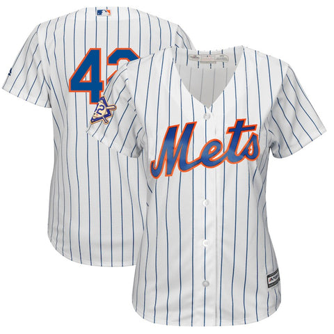 New York Mets Majestic Women's 2018 Jackie Robinson Day Official Cool Base Jersey