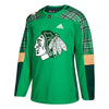 Chicago Blackhawks St. Patrick's Day Authentic Practice Jersey
