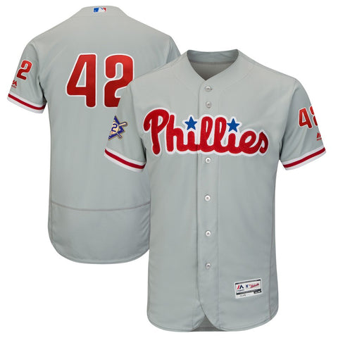 Philadelphia Phillies Majestic 2018 Jackie Robinson Day Authentic Flex Base Jersey