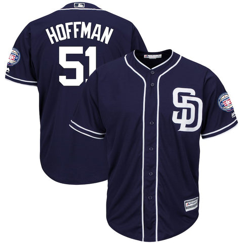 Trevor Hoffman San Diego Padres Majestic Hall of Fame Induction Patch Cool Base Jersey