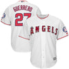 Vladimir Guerrero Los Angeles Angels Majestic Hall of Fame Induction Patch Cool Base Jersey
