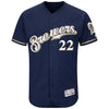 Christian Yelich Milwaukee Brewers Majestic Authentic Collection Flex Base Player Jersey
