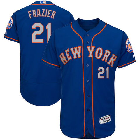 Todd Frazier New York Mets Majestic Authentic Collection Flex Base Player Jersey