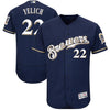 Christian Yelich Milwaukee Brewers Majestic Authentic Collection Flex Base Player Jersey