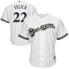 Christian Yelich Milwaukee Brewers Majestic Official Cool Base Player Jersey