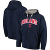 Cleveland Indians Antigua Victory Team Logo Full-Zip Hoodie