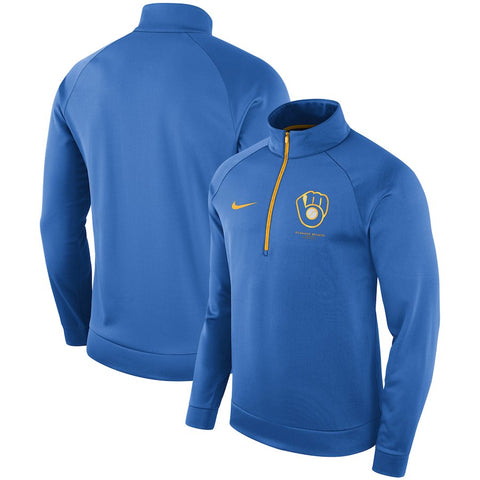 Milwaukee Brewers Therma 1/2-Zip Jacket
