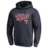 Minnesota Twins   Team Lockup Pullover Hoodie