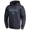 Seattle Mariners   Team Lockup Pullover Hoodie