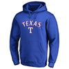 Texas Rangers   Team Lockup Pullover Hoodie