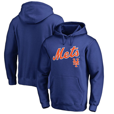 New York Mets   Team Lockup Pullover Hoodie