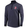 Boston Red Sox Antigua Pivotal Button Pullover Sweatshirt