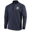 Detroit Tigers Antigua Pivotal Button Pullover Sweatshirt
