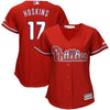 Rhys Hoskins Philadelphia Phillies Majestic Women's Team Cool Base Player Jersey