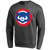Chicago Cubs   Cooperstown Collection Huntington Sweatshirt - Heathered Gray