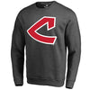Cleveland Indians   Cooperstown Collection Huntington Sweatshirt - Heathered Gray