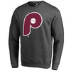 Philadelphia Phillies   Cooperstown Collection Huntington Sweatshirt - Heathered Gray