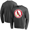 St. Louis Cardinals   Cooperstown Collection Huntington Sweatshirt - Heathered Gray