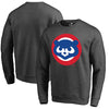 Chicago Cubs   Cooperstown Collection Huntington Sweatshirt - Heathered Gray