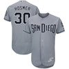 Eric Hosmer San Diego Padres Majestic Road Authentic Collection Flex Base Player Jersey