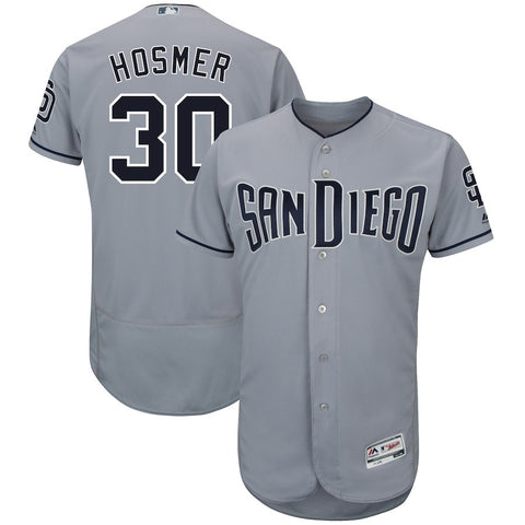 Eric Hosmer San Diego Padres Majestic Road Authentic Collection Flex Base Player Jersey