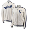 Cleveland Indians   Women's Heritage Primary Full-Zip Track Jacket