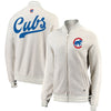 Chicago Cubs   Women's Heritage Primary Full-Zip Track Jacket