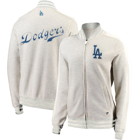 Los Angeles Dodgers   Women's Heritage Primary Full-Zip Track Jacket