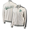 Oakland Athletics   Women's Heritage Primary Full-Zip Track Jacket