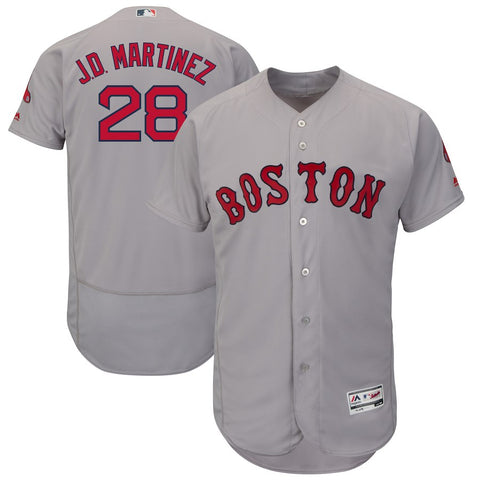JD Martinez Boston Red Sox Majestic Authentic Collection Flex Base Player Jersey
