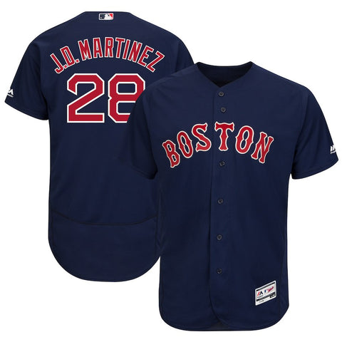 JD Martinez Boston Red Sox Majestic Authentic Collection Flex Base Player Jersey