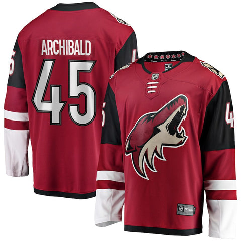 Josh Archibald Arizona Coyotes   Breakaway Player Jersey