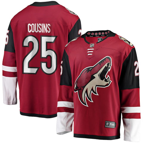 Nick Cousins Arizona Coyotes   Breakaway Player Jersey
