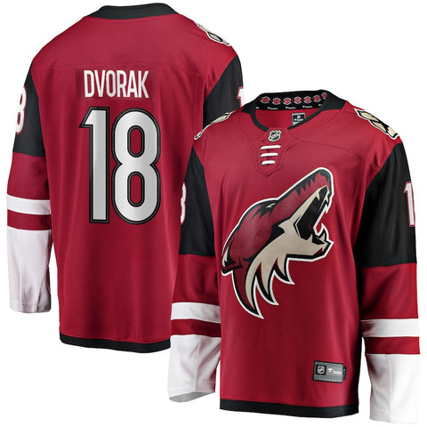 Christian Dvorak Arizona Coyotes   Breakaway Player Jersey