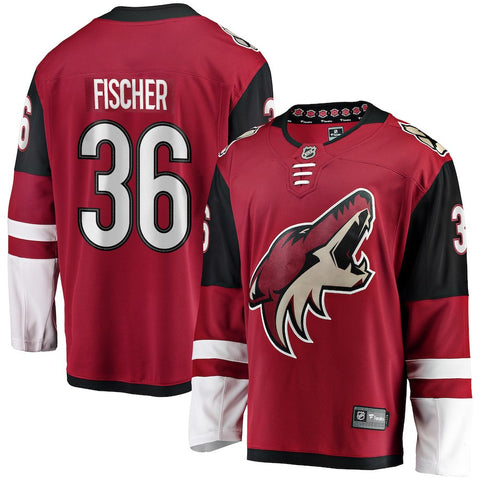 Christian Fischer Arizona Coyotes   Breakaway Player Jersey
