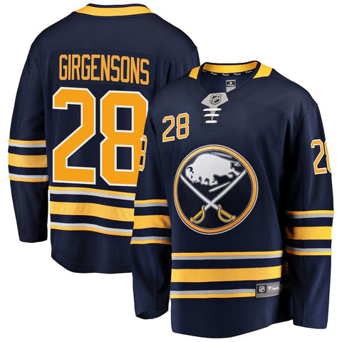 Zemgus Girgensons Buffalo Sabres   Breakaway Player Jersey