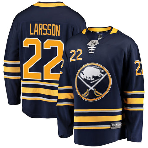 Johan Larsson Buffalo Sabres   Breakaway Player Jersey