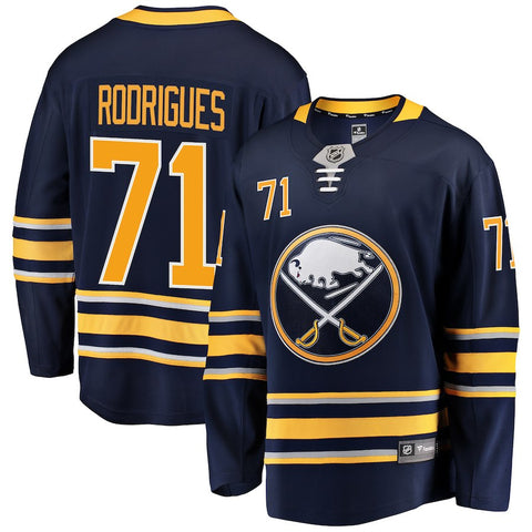 Evan Rodrigues Buffalo Sabres   Breakaway Player Jersey