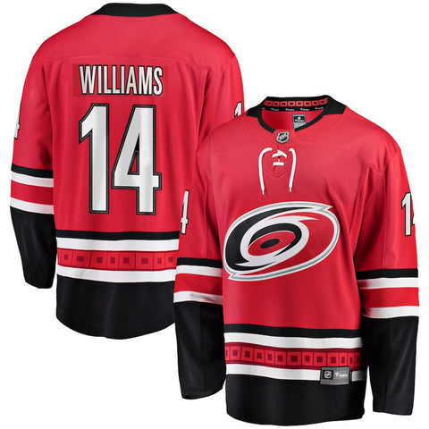 Justin Williams Carolina Hurricanes   Breakaway Player Jersey