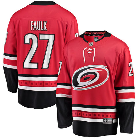 Justin Faulk Carolina Hurricanes   Breakaway Player Jersey