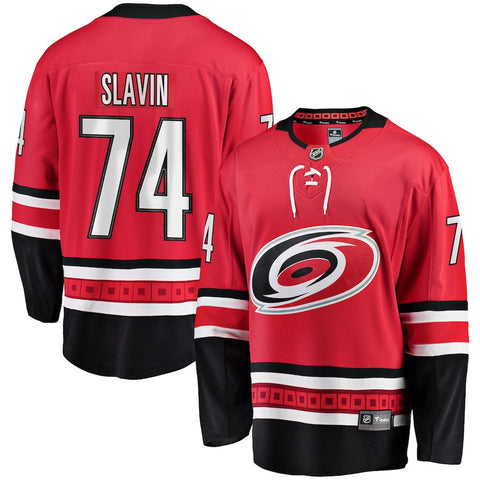 Jaccob Slavin Carolina Hurricanes   Breakaway Player Jersey