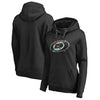 Carolina Hurricanes   Women's Lovely Pullover Hoodie - Black