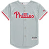Rhys Hoskins Philadelphia Phillies Majestic Youth Away Official Cool Base Player Jersey