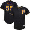Josh Bell Pittsburgh Pirates Majestic Youth Alternate Replica Player Jersey - Black