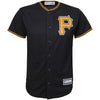 Francisco Cervelli Pittsburgh Pirates Majestic Youth Alternate Replica Player Jersey - Black