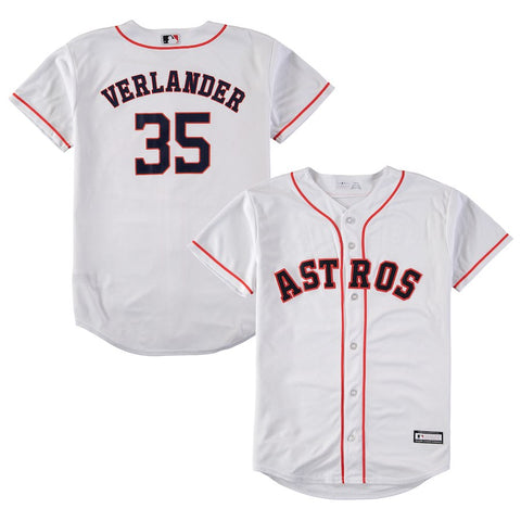 Justin Verlander Houston Astros Majestic Youth Replica Player Jersey