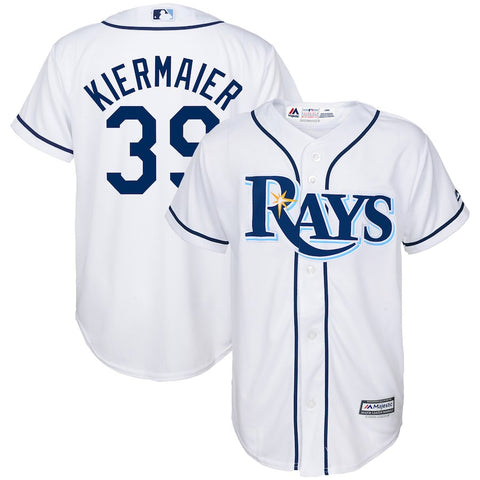 Kevin Kiermaier Tampa Bay Rays Majestic Youth Home Replica Player Jersey - White